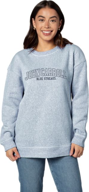 John Carroll University Blue Streaks Women's Warmup Crewneck Sweatshirt