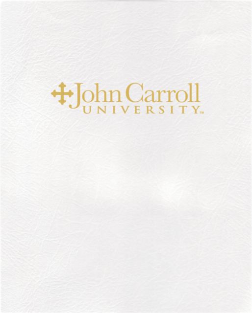 John Carroll University Folder 2 Pocket