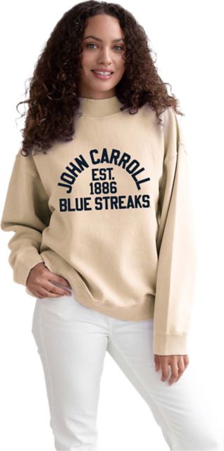 John Carroll University Blue Streaks Women's Nantucket Crewneck Sweatshirt