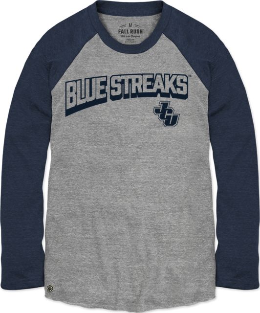John Carroll University Tri-Blend Long Sleeve Baseball T-Shirt