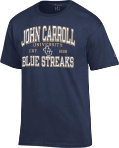John Carroll University Blue Streaks Short Sleeve T-Shirt