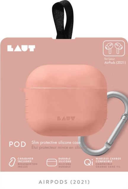 LAUT  POD AirPod 4 Lite Case, Dirty Pink - ONLINE ONLY