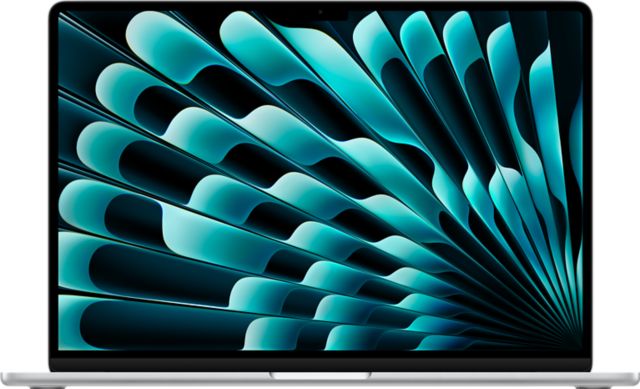 Apple 15-inch MacBook Air: Apple M4 chip with 10-core CPU and 10-core GPU, 24GB, 512GB SSD - Silver - ONLINE ONLY