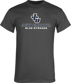 John Carroll T Shirt JCU Stacked - ONLINE ONLY