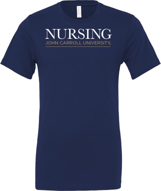 John Carroll Bella + Canvas Jersey Cotton T Shirt JCU - Nursing - ONLINE ONLY