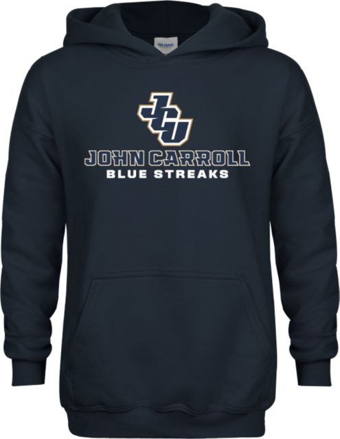 John Carroll Youth Fleece Hoodie JCU Stacked - ONLINE ONLY