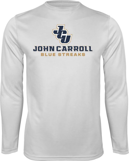 John Carroll Performance Longsleeve Shirt JCU Stacked - ONLINE ONLY