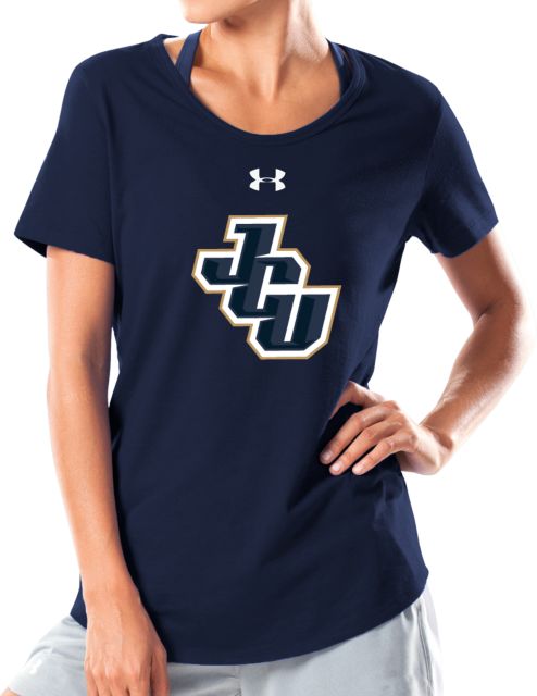 John Carroll Ladies Under Armour Charged Cotton Tee JCU - ONLINE ONLY