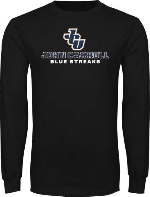 John Carroll Long Sleeve T Shirt JCU Stacked - ONLINE ONLY