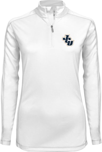 John Carroll Ladies Syntrel Interlock 1/4 Zip JCU - ONLINE ONLY