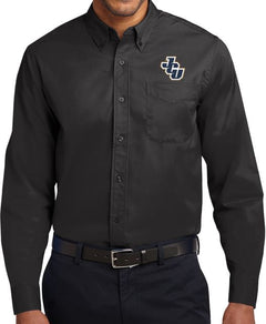 John Carroll Twill Button Down Long Sleeve JCU - ONLINE ONLY