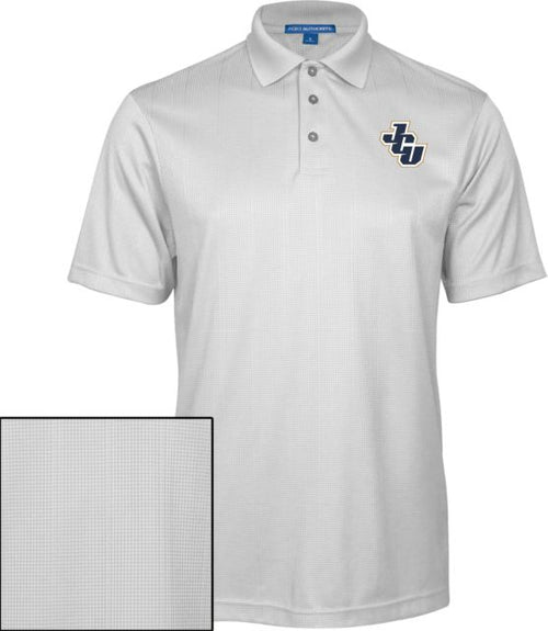 John Carroll Performance Fine Jacquard Polo JCU - ONLINE ONLY