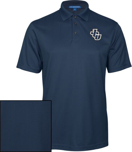 John Carroll Performance Fine Jacquard Polo JCU - ONLINE ONLY
