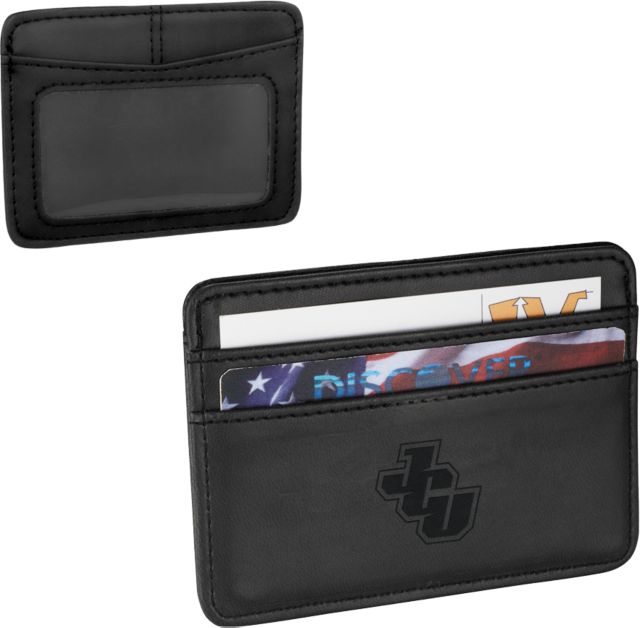 John Carroll Pedova Card Wallet JCU Engraved - ONLINE ONLY