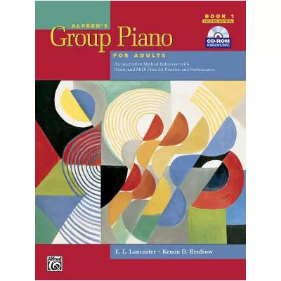 Alfred's Group Piano for Adults Student Book, Bk 1 (w/CD) (Bk1)