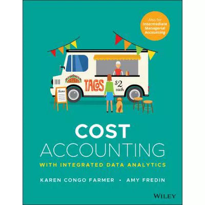 Cost Accounting : With Integrated Data Analytics