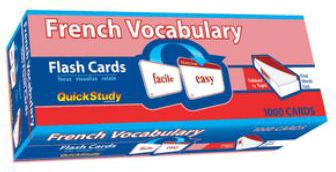 FRENCH VOCABULARY FLASH CARDS