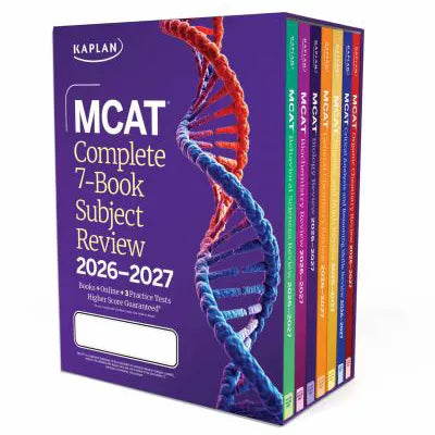 MCAT Complete 7-Book Subject Review 2026-2027