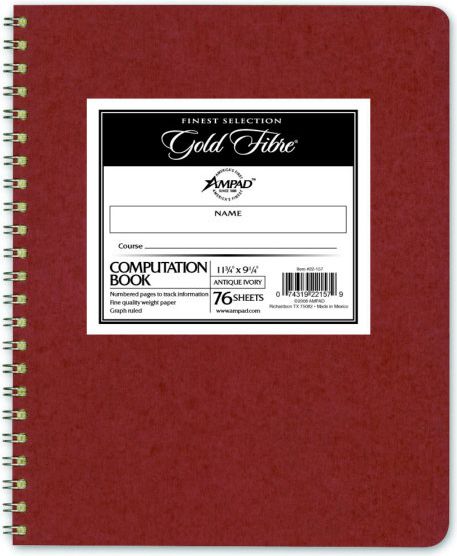 NOTEBK 11.75x9.25 76SH COMP4x4