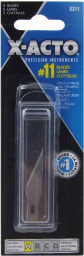 X-ACTO BLADE NO.11 5PK